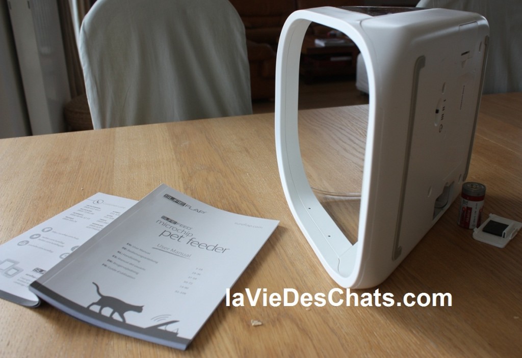 test du distributeur automatique pour chat