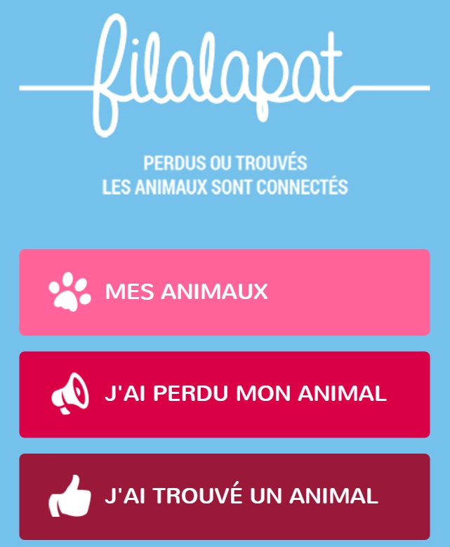 le site filalapat pour chat perdu ou trouvé