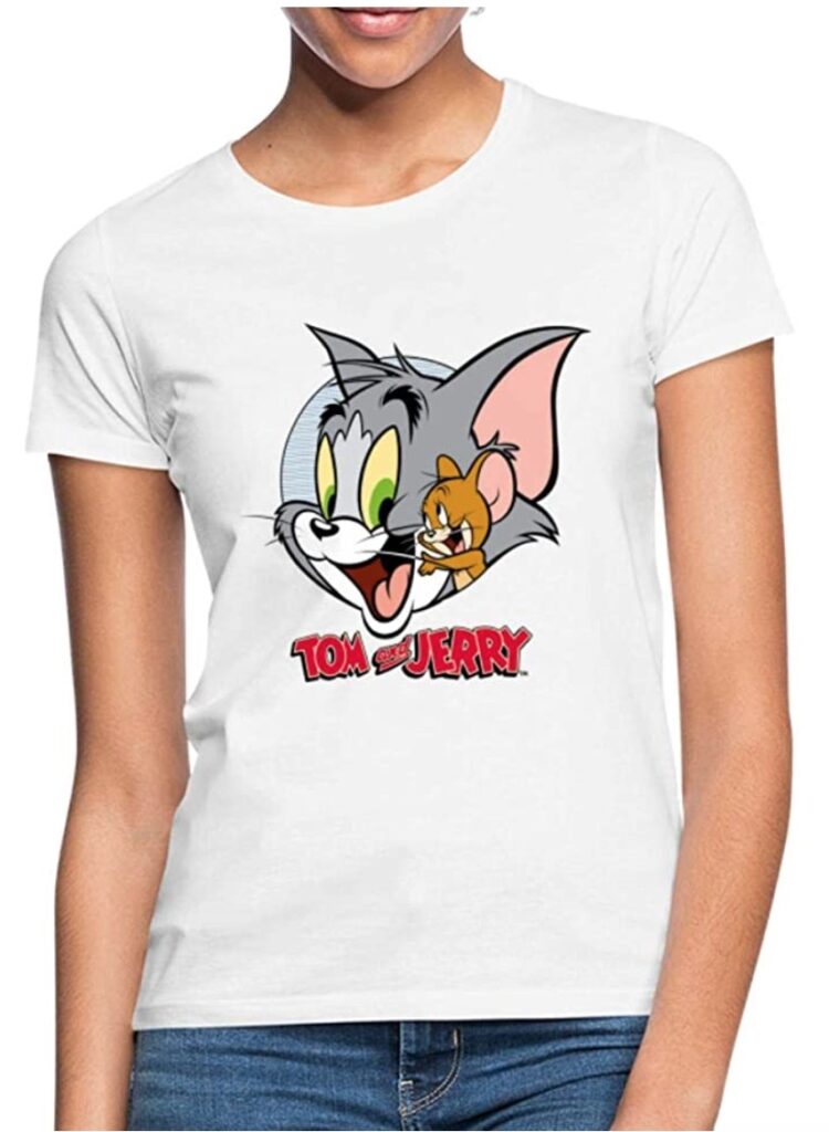 Les chats célèbres Tom et Jerry