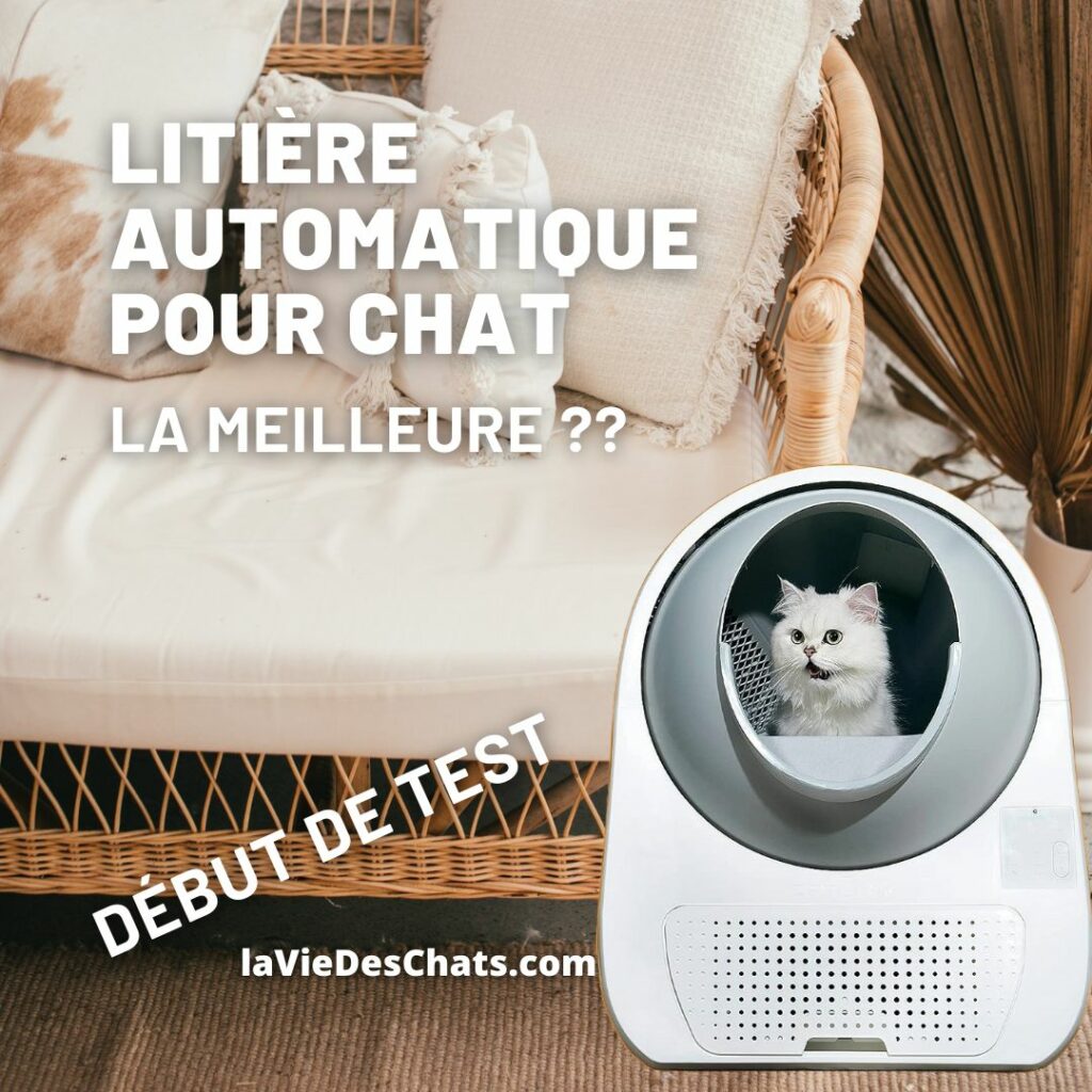 test litiere automatique pour chat